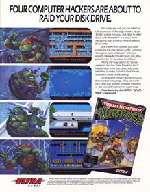 Teenage Mutant Ninja Turtles - Advertisement Flyer - Front Image