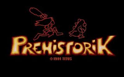 Prehistorik - Screenshot - Game Title