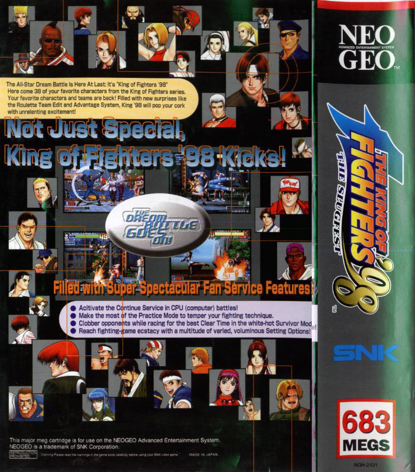 the king of fighters 98 for pc