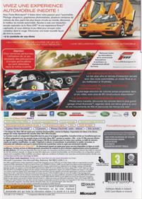 Forza Motorsport 4 - Box - Back Image