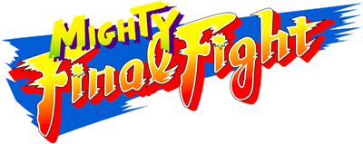Mighty Final Fight - Clear Logo Image