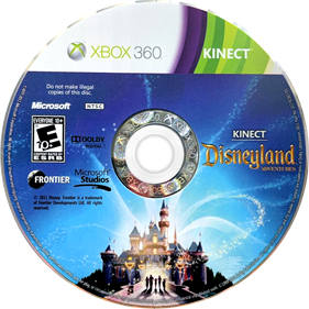 Kinect: Disneyland Adventures - Disc Image
