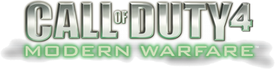 Call of Duty 4: Modern Warfare - Clear Logo Image