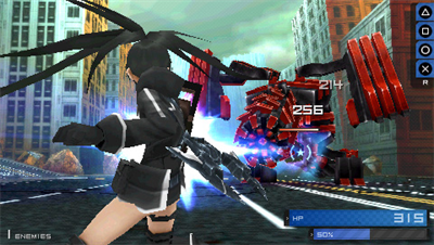Black Rock Shooter: The Game - Screenshot - Gameplay Image