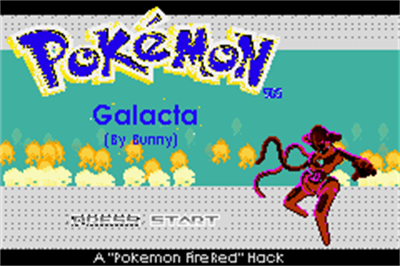 Pokémon Galacta - Screenshot - Game Title Image