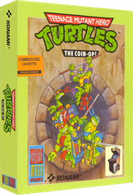 Teenage Mutant Ninja Turtles: The Arcade Game - Box - 3D Image