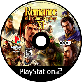 Romance of the Three Kingdoms XI - Fanart - Disc Image