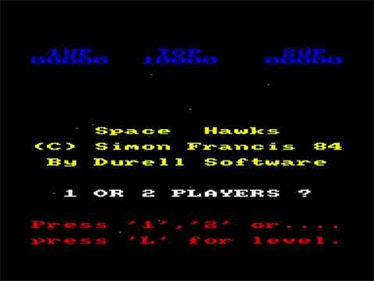 Space Hawks - Screenshot - Game Title Image