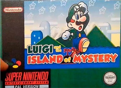 Super Mario World: Luigi & The Island of Mystery - Box - Front Image