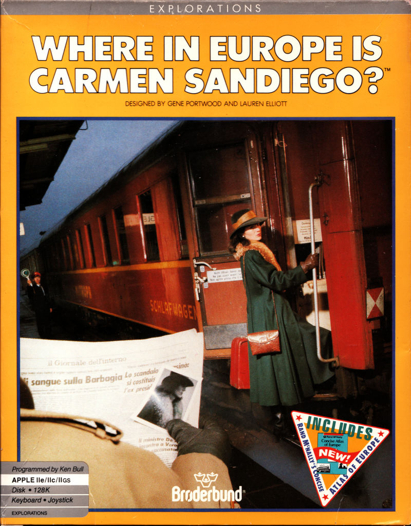 Where in Europe is Carmen Sandiego?