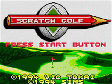 Scratch Golf - Screenshot - Game Title Image