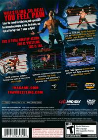 TNA iMPACT! Total Nonstop Action Wrestling - Box - Back Image