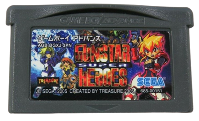 Gunstar Super Heroes - Cart - Front Image