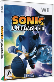 Sonic Unleashed - Box - 3D Image