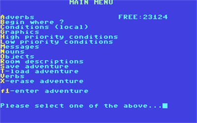 The Graphic Adventure Creator - Screenshot - Gameplay Image