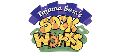 Pajama Sam's Sock Works - Clear Logo Image