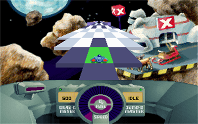 SkyRoads: Xmas Special - Screenshot - Gameplay Image