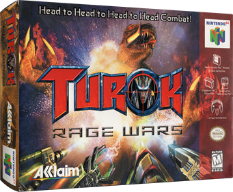 Turok: Rage Wars - Box - 3D Image