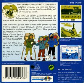 Tintin in Tibet - Box - Back Image