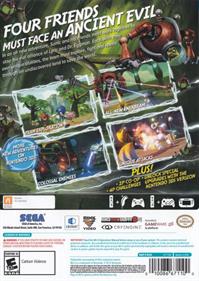 Sonic Boom: Rise of Lyric - Box - Back Image