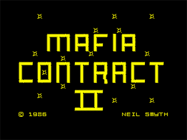 Mafia Contract II: The Sequel - Screenshot - Game Title Image