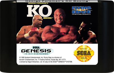 George Foreman's KO Boxing - Cart - Front Image