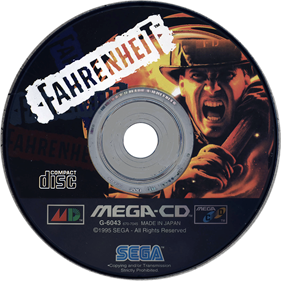 Fahrenheit - Disc Image