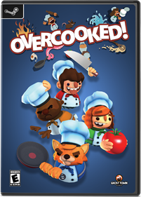 Overcooked! - Fanart - Box - Front