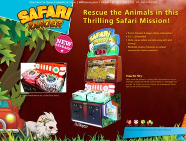 Safari Ranger - Advertisement Flyer - Front Image