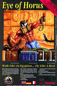 Eye of Horus - Advertisement Flyer - Front Image