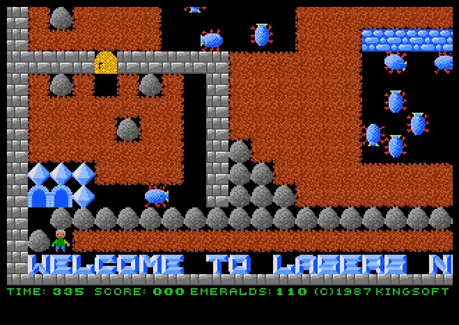Laser Emerald Mine