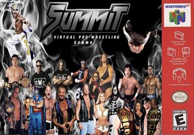 SUMMIT: Virtual Pro-Wrestling Gamma - Fanart - Box - Front Image