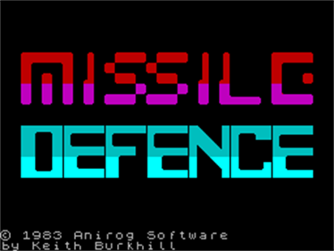 Missile Defence - Screenshot - Game Title Image