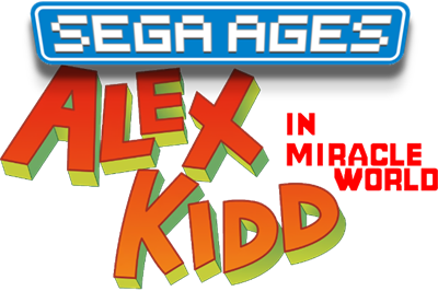 SEGA AGES Alex Kidd in Miracle World - Clear Logo Image
