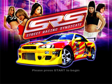 SRS: Street Racing Syndicate - Screenshot - Game Title Image