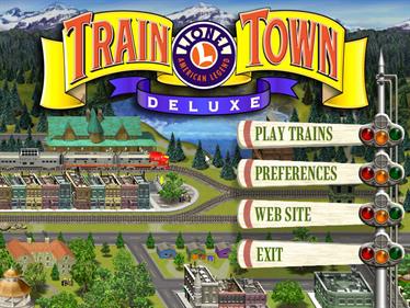 3-D Ultra Lionel Train Town Deluxe - Screenshot - Game Title Image