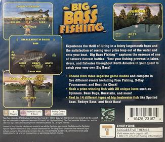 Big Bass Fishing - Box - Back Image