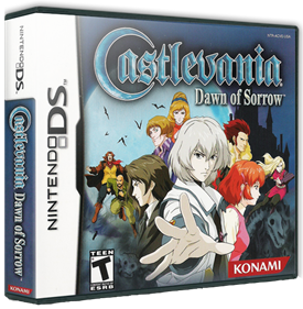 Castlevania: Dawn of Sorrow - Box - 3D Image