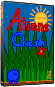 Aliens Clash - Box - 3D Image