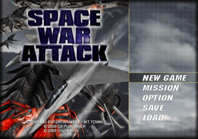 Space War Attack - Screenshot - Game Title Image