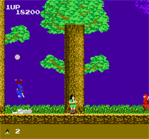The Legend of Kage - Screenshot - Gameplay Image