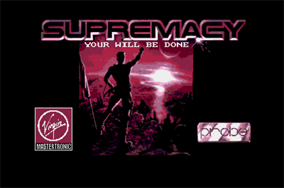 Supremacy: Your Will Be Done - Screenshot - Game Title Image