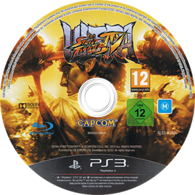Super Street Fighter IV: Arcade Edition - Disc Image