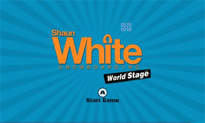 Shaun White Snowboarding: World Stage - Screenshot - Game Title Image