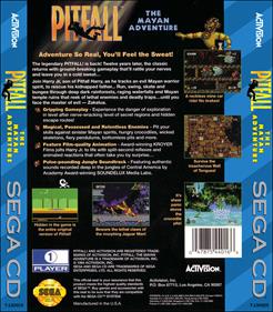 Pitfall: The Mayan Adventure - Box - Back - Reconstructed Image