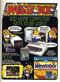 Weetabix Versus the Titchies - Advertisement Flyer - Front Image