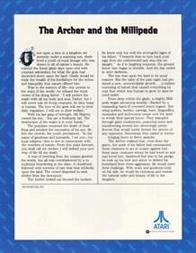 Millipede - Advertisement Flyer - Back Image