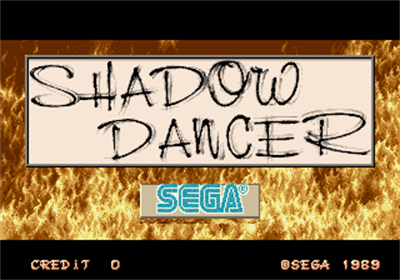 Shadow Dancer - Screenshot - Game Title Image