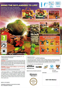 Skylanders: Giants - Box - Back Image