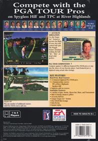 PGA Tour 96 - Box - Back Image